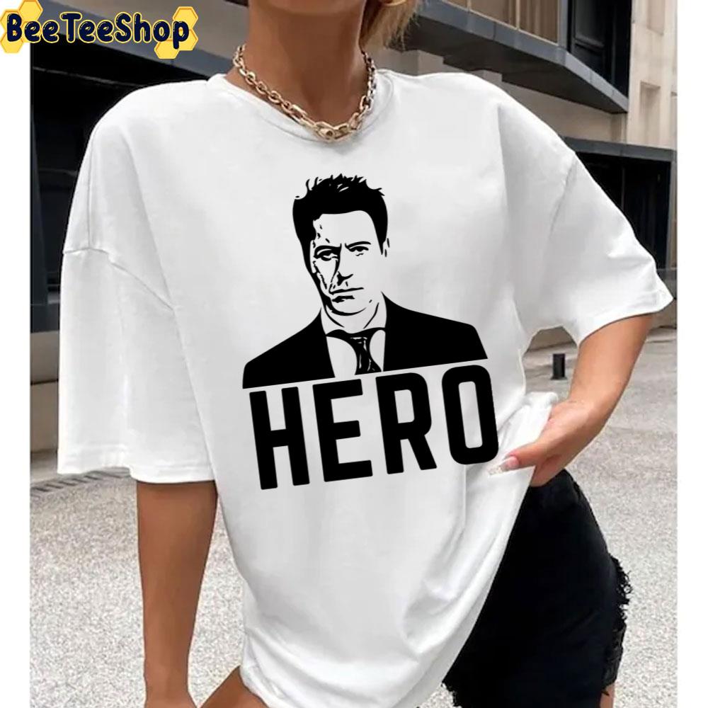 Hero Robert Downey Jr Unisex T-Shirt Hero Robert Downey Jr Unisex T-Shirt