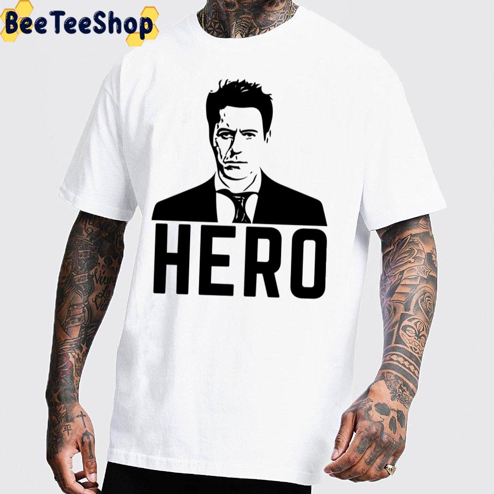 Hero Robert Downey Jr Unisex T-Shirt Hero Robert Downey Jr Unisex T-Shirt