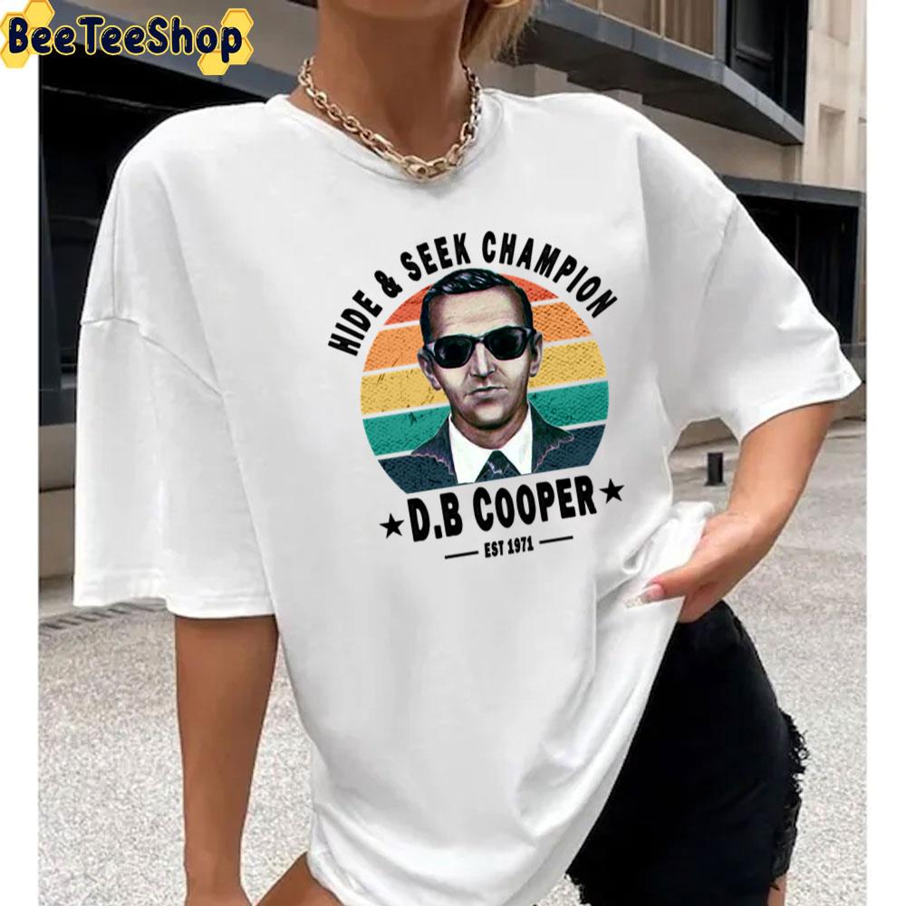 Hide And Seek Champion Db Cooper Unisex T-Shirt Hide And Seek Champion Db Cooper Unisex T-Shirt