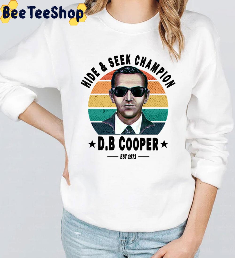 Hide And Seek Champion Db Cooper Unisex T-Shirt Hide And Seek Champion Db Cooper Unisex T-Shirt