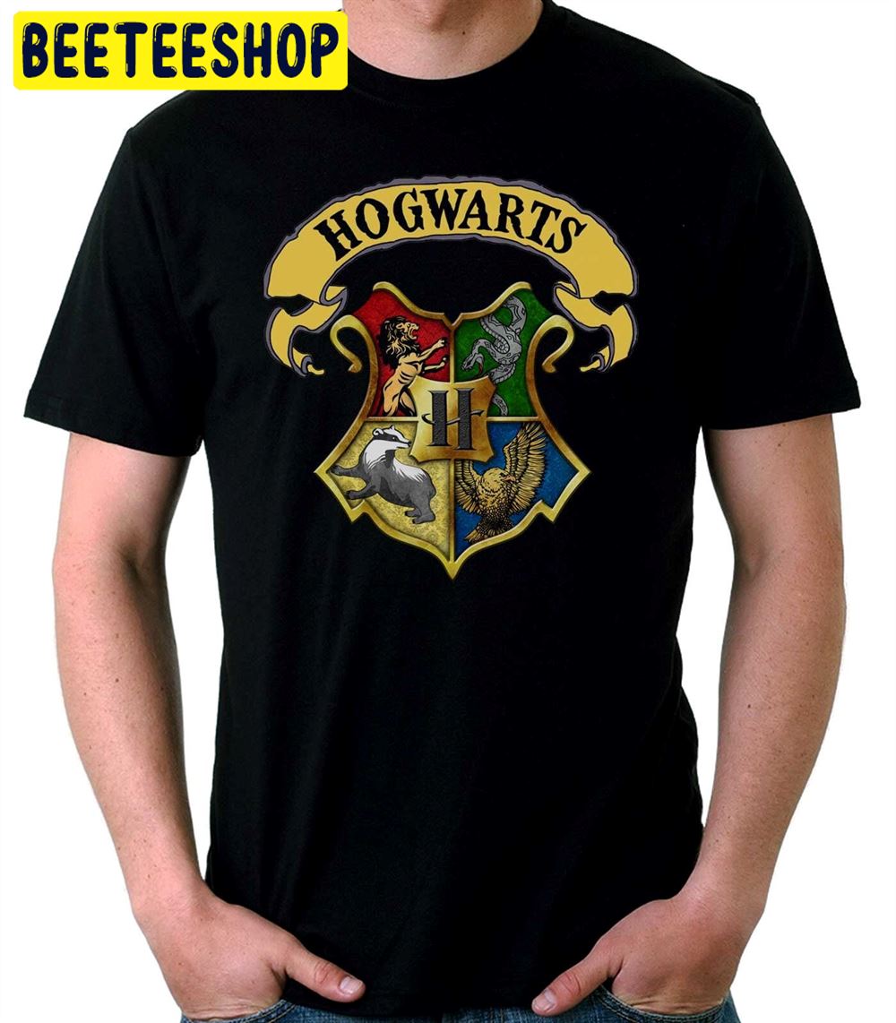 Hogwarts Shield Fantastic Cinema Unisex T-Shirt Hogwarts Shield Fantastic Cinema Unisex T-Shirt