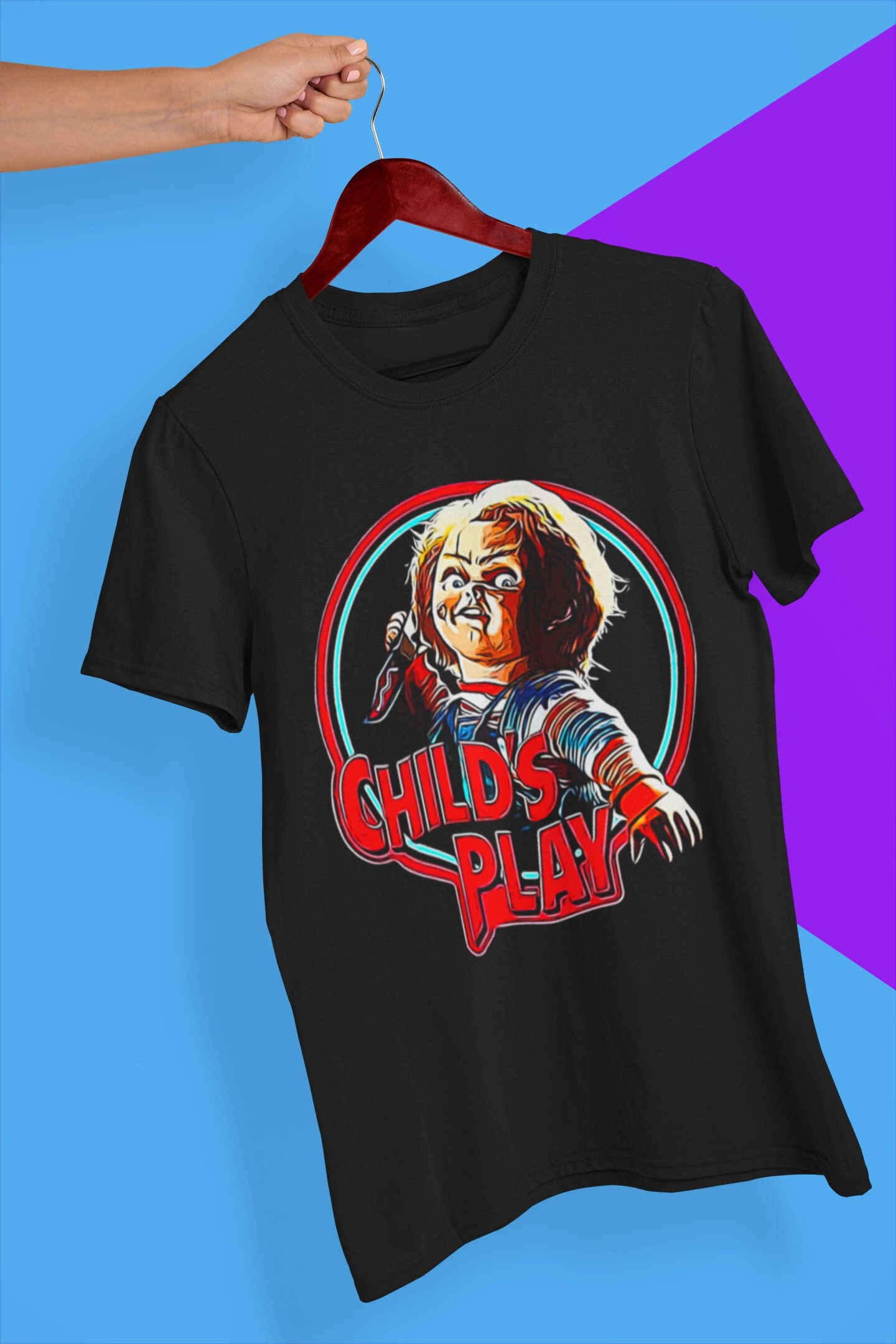 Horror Movie Chucky Child's Play Halloween Unisex T-Shirt Horror Movie Chucky Child's Play Halloween Unisex T-Shirt