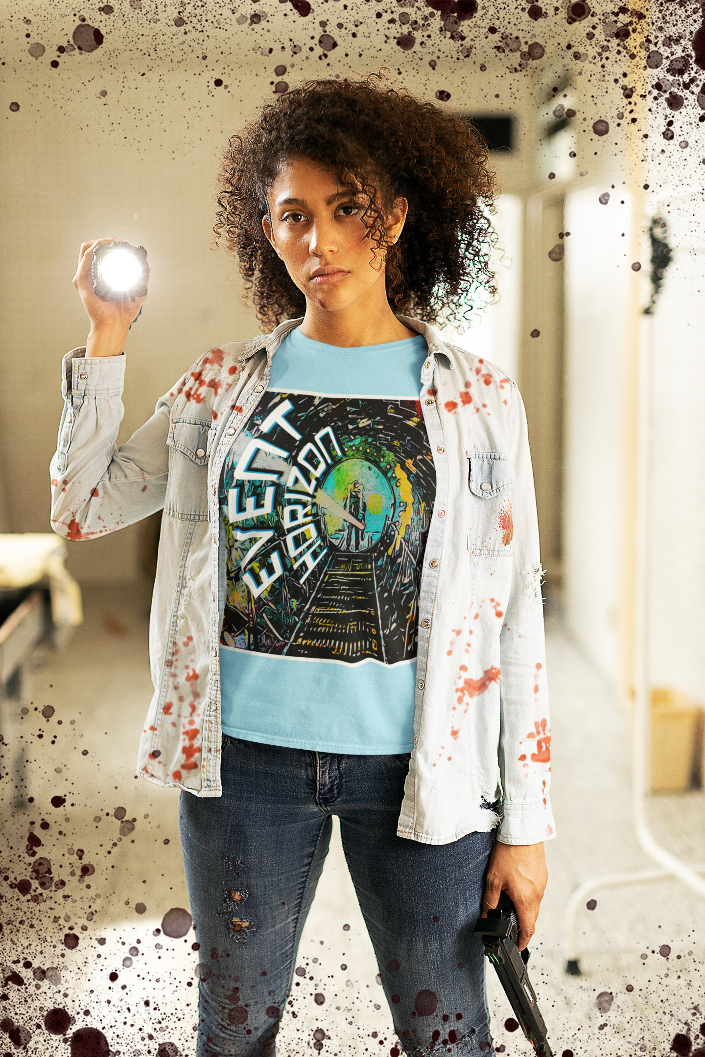 Horror Movie Event Horizon Halloween Unisex T-Shirt Horror Movie Event Horizon Halloween Unisex T-Shirt
