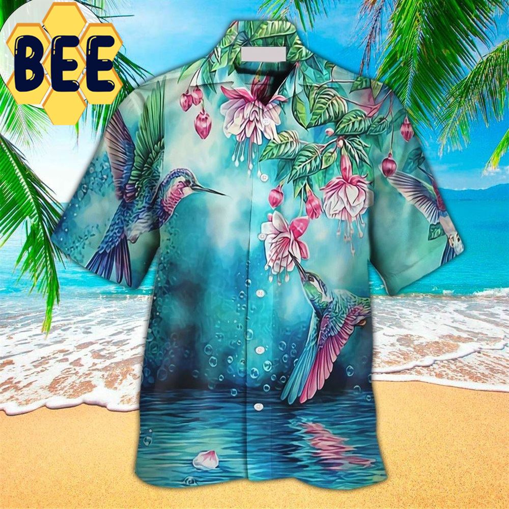 Hummingbirds Hawaiian Shirt Hummingbirds Hawaiian Shirt