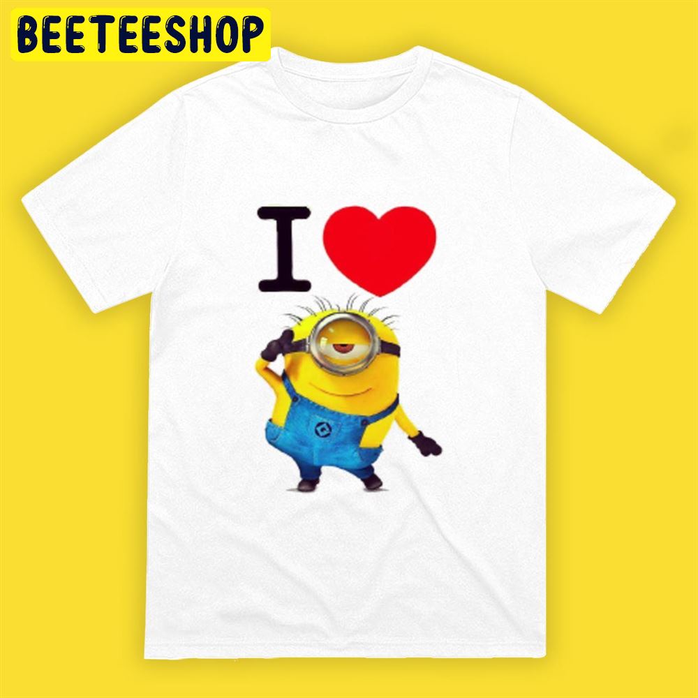 I Love Minions Forever Unisex T-Shirt I Love Minions Forever Unisex T-Shirt
