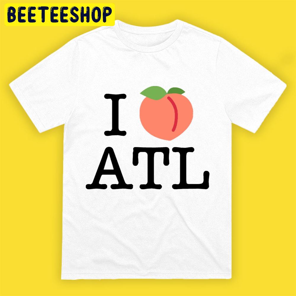 I Peach Atlanta Atlanta Braves Baseball Unisex T-Shirt I Peach Atlanta Atlanta Braves Baseball Unisex T-Shirt
