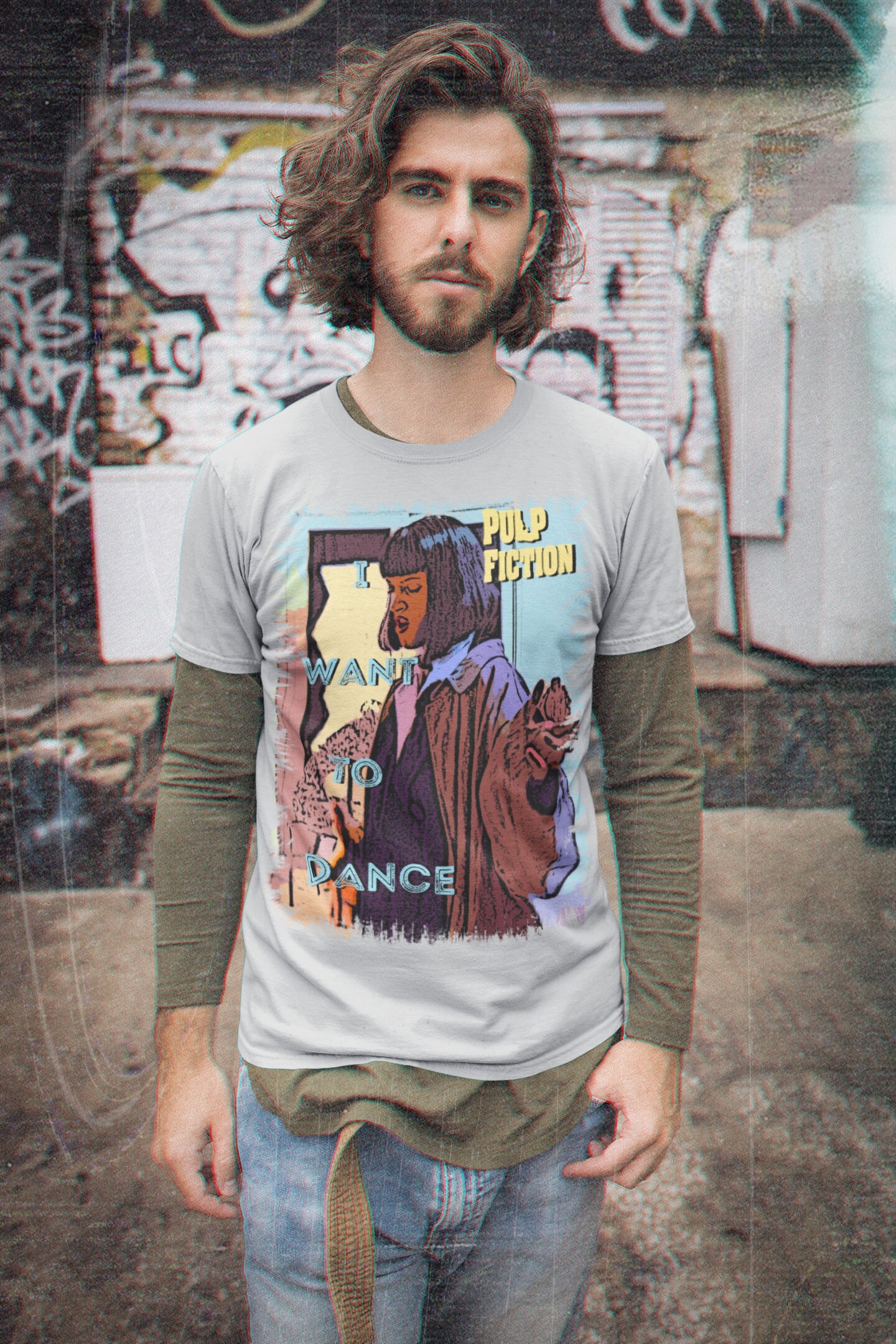 I Want To Dance Pulp Fiction Halloween Unisex T-Shirt I Want To Dance Pulp Fiction Halloween Unisex T-Shirt