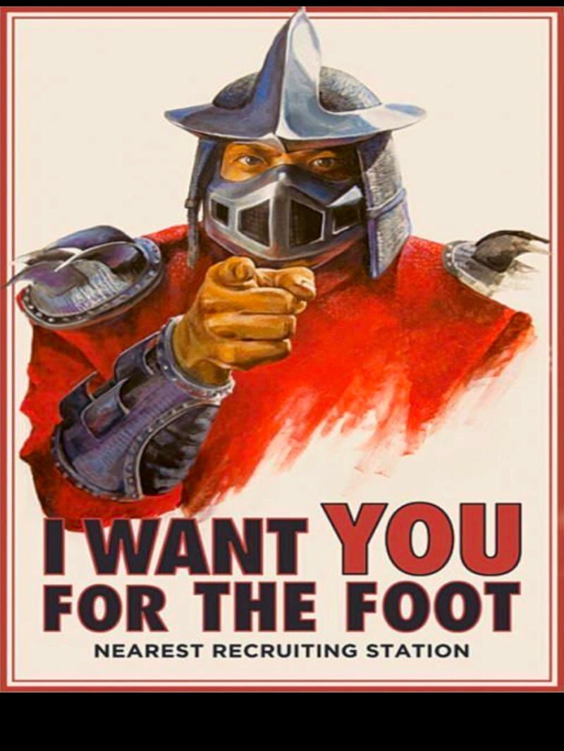 I Want You For The Foot Teenage Mutant Ninja Turtles Movie Halloween Unisex T-Shirt I Want You For The Foot Teenage Mutant Ninja Turtles Movie Halloween Unisex T-Shirt