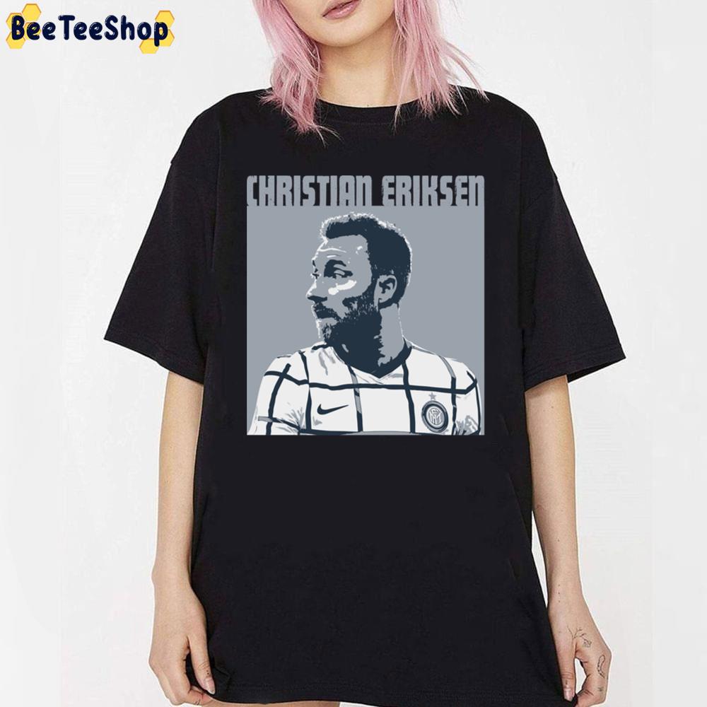 Illustration Christian Eriksen Football Art Unisex T-Shirt Illustration Christian Eriksen Football Art Unisex T-Shirt