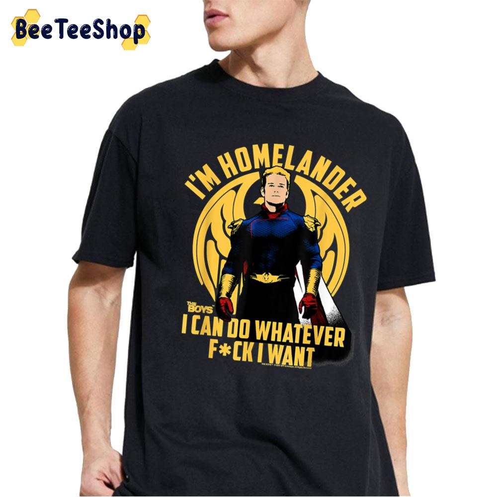 I'm Homelander The Boys The Antagonist Character In Tv Series Heroes Unisex T-Shirt I'm Homelander The Boys The Antagonist Character In Tv Series Heroes Unisex T-Shirt