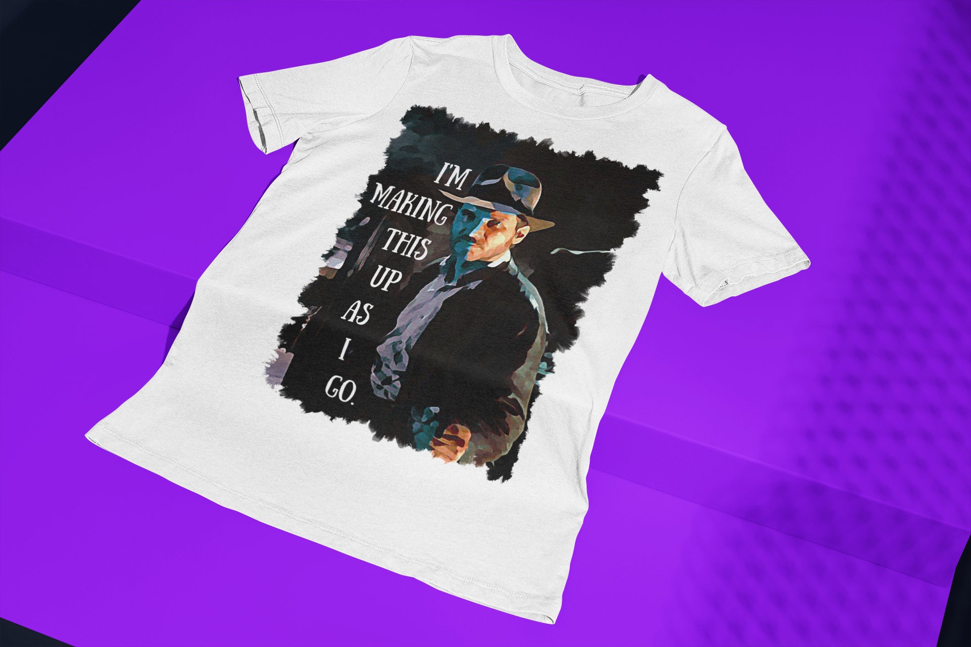 I'm Making This Up As I Go Indiana Jones Movie Halloween Unisex T-Shirt I'm Making This Up As I Go Indiana Jones Movie Halloween Unisex T-Shirt