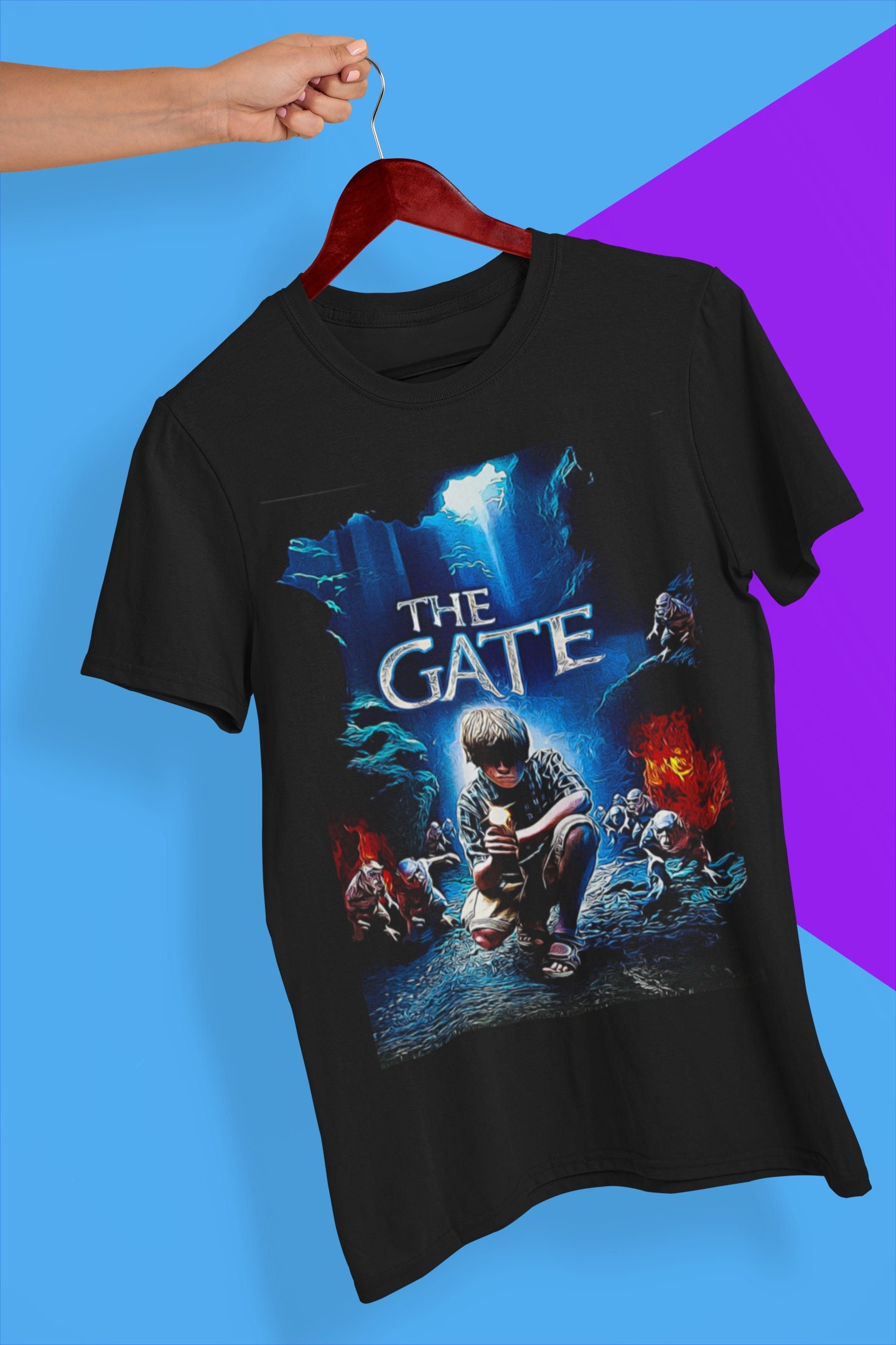 In The Dark The Gate Movie Halloween Unisex T-Shirt In The Dark The Gate Movie Halloween Unisex T-Shirt