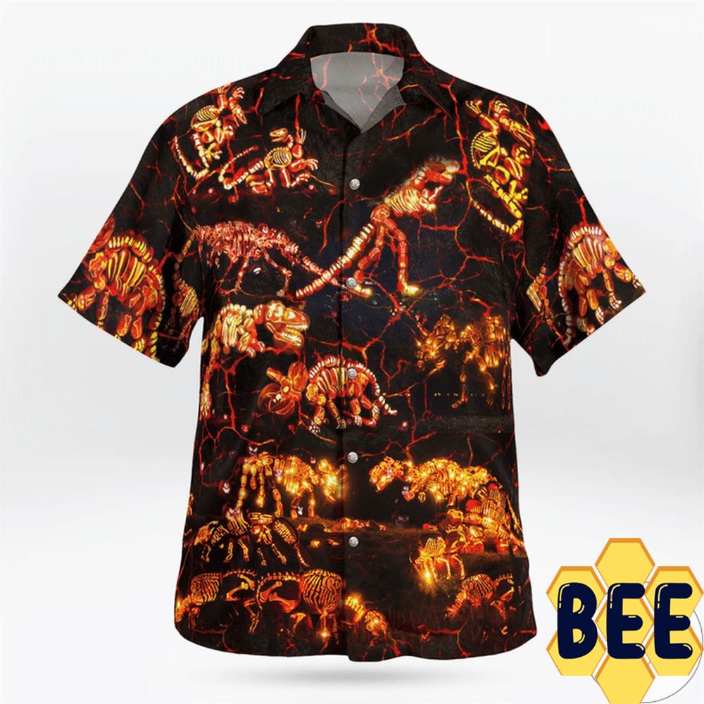In To The Park Dinosaurs Halloween Hawaiian Shirt In To The Park Dinosaurs Halloween Hawaiian Shirt