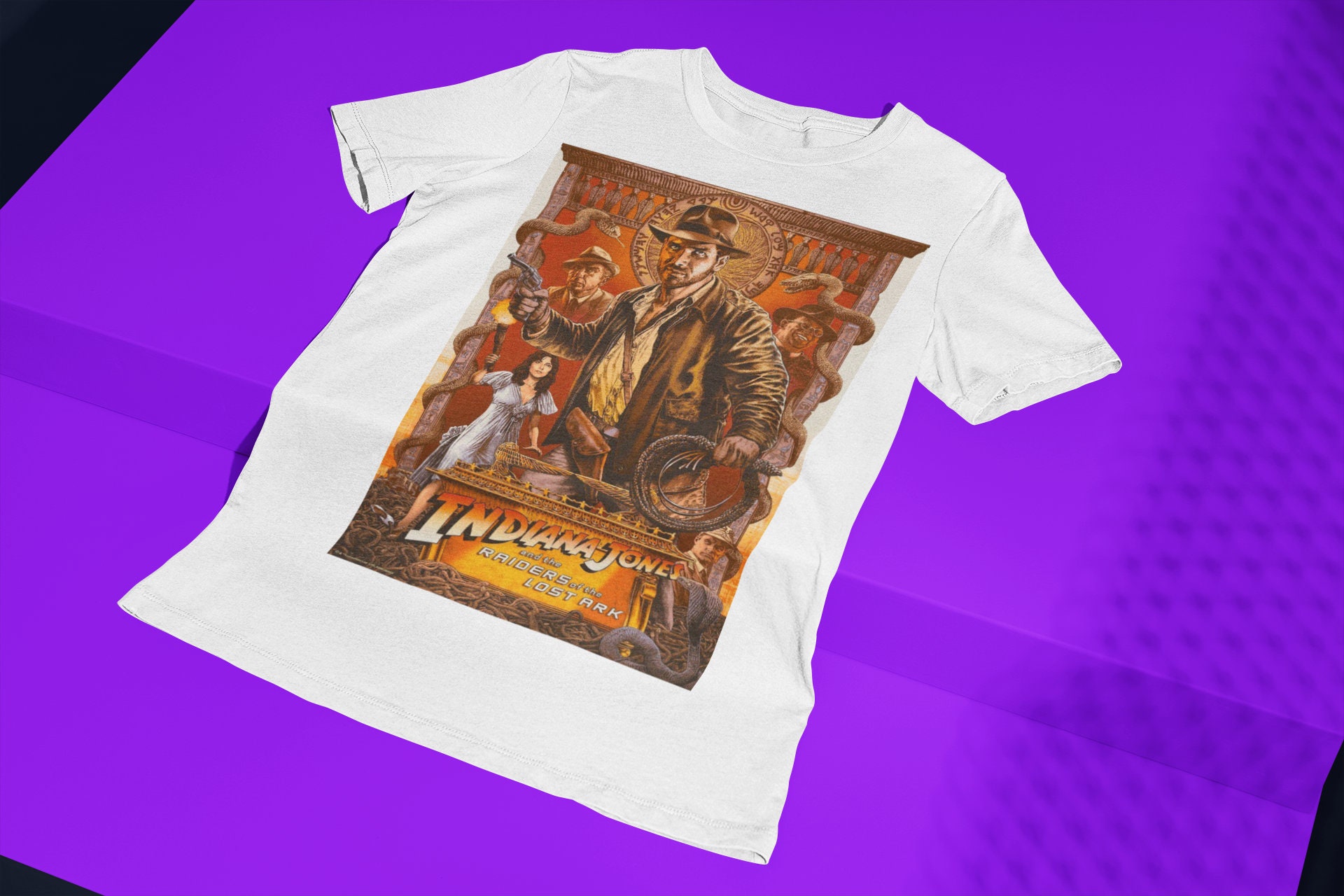Indiana Jones And The Raiders Of The Lost Ark Movie Halloween Unisex T-Shirt Indiana Jones And The Raiders Of The Lost Ark Movie Halloween Unisex T-Shirt