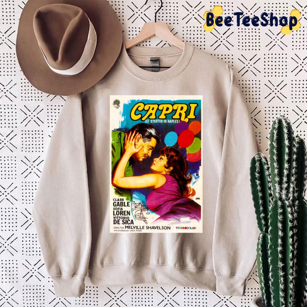It Started In Naples Capri Unisex Sweatshirt It Started In Naples Capri Unisex Sweatshirt