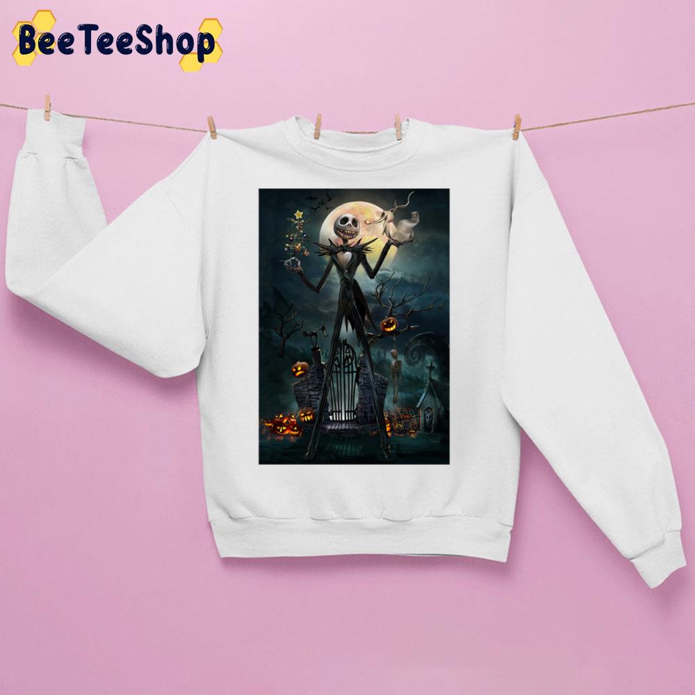 Jack Skellington The Nightmare Before Christmas Halloween Unisex Sweatshirt Jack Skellington The Nightmare Before Christmas Halloween Unisex Sweatshirt