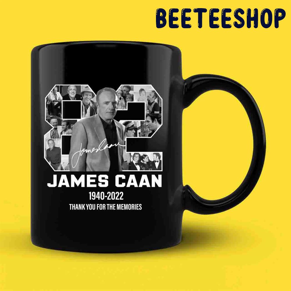 James Caan Actor 82th Anniversary Signature Thank You Mug James Caan Actor 82th Anniversary Signature Thank You Mug