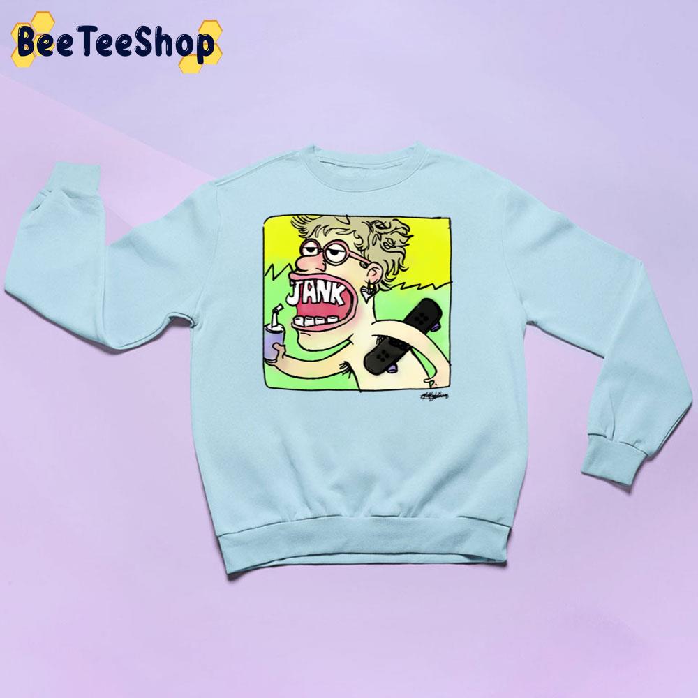 Jank Alt Cover With Skateboard Unisex Sweatshirt Jank Alt Cover With Skateboard Unisex Sweatshirt