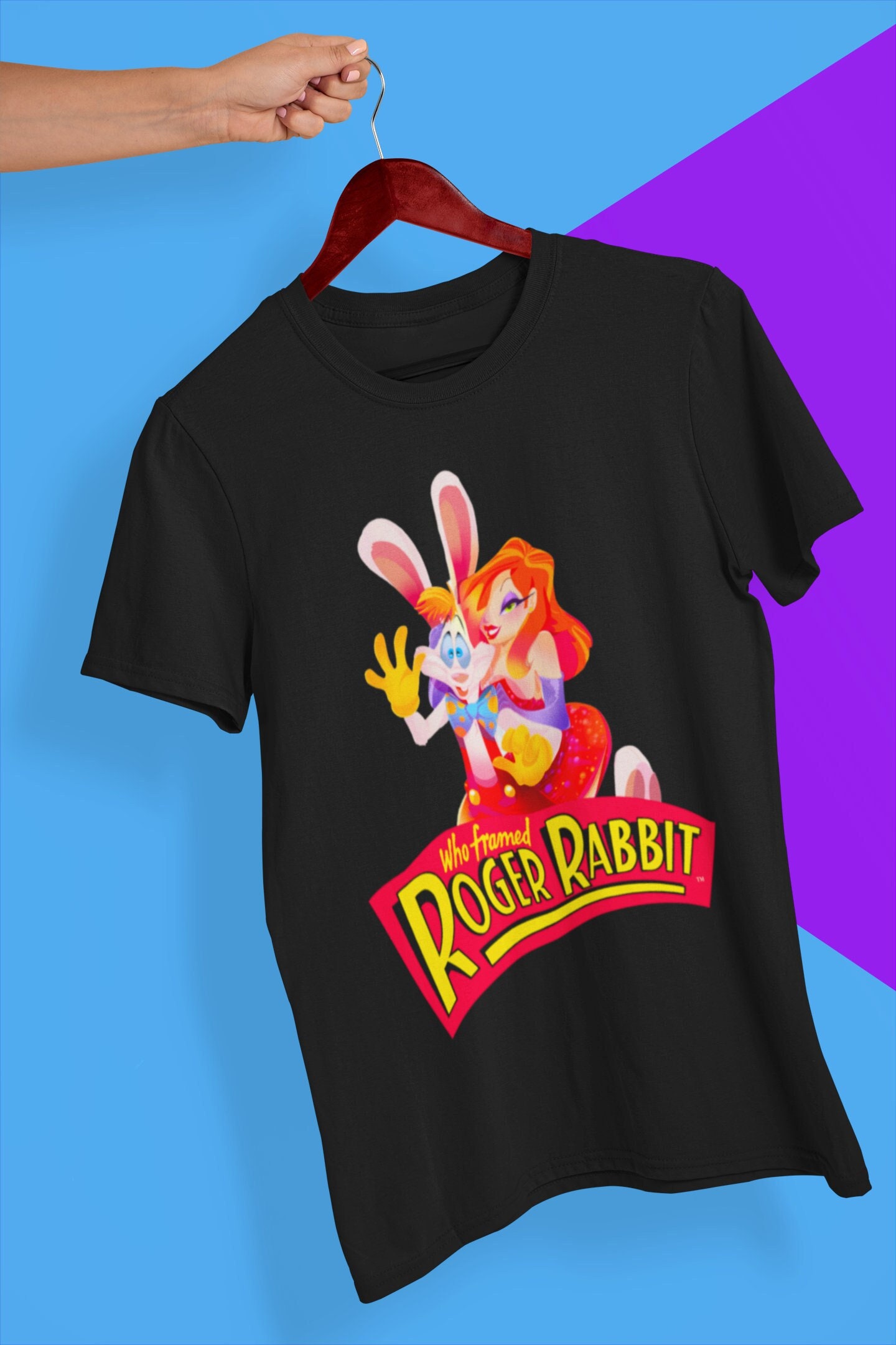 Jessica And Roger Rabbit Halloween Unisex T-Shirt Jessica And Roger Rabbit Halloween Unisex T-Shirt