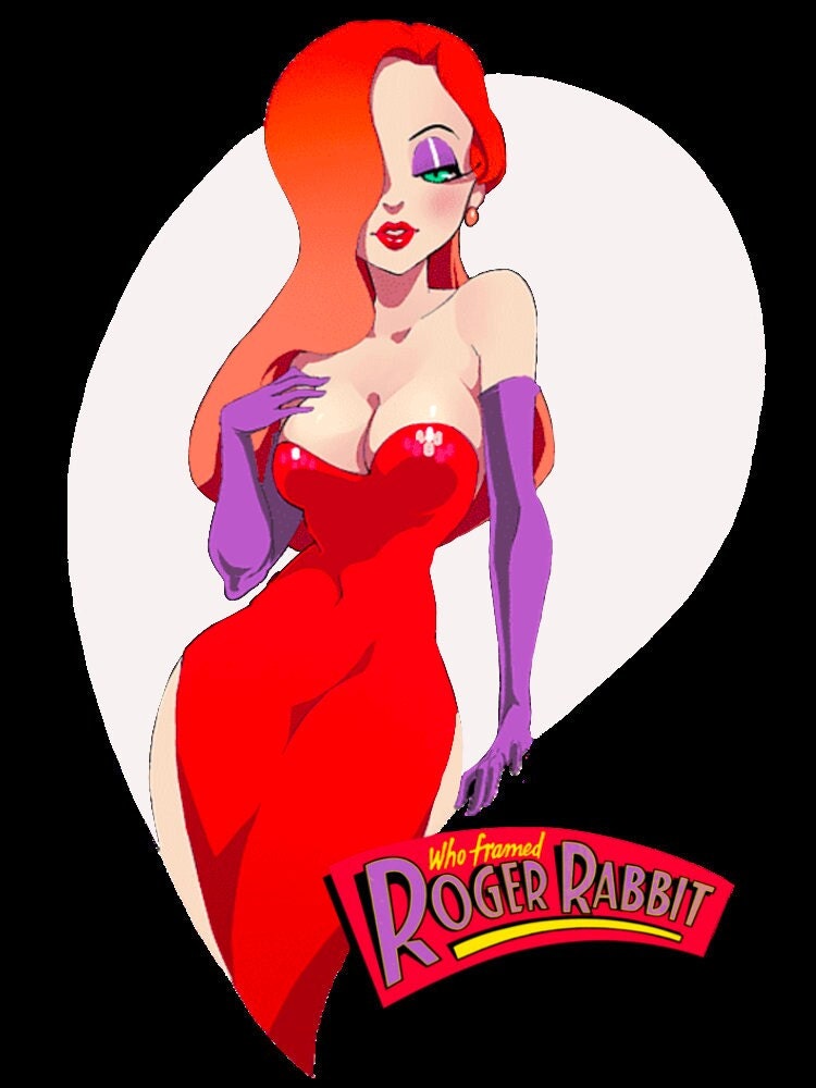 Jessica Rabbit Who Framed Roger Rabbit Halloween Unisex T-Shirt Jessica Rabbit Who Framed Roger Rabbit Halloween Unisex T-Shirt