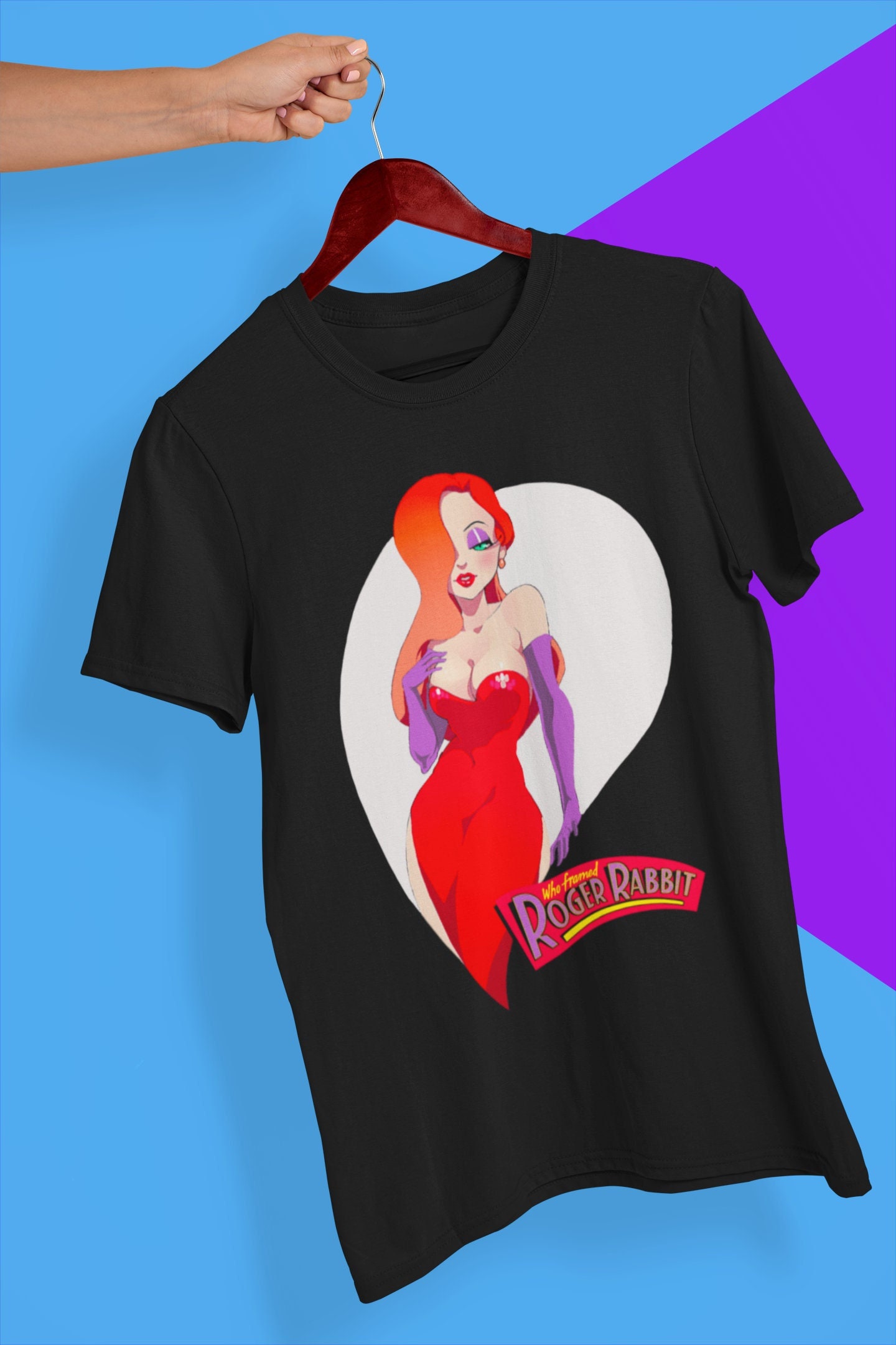 Jessica Rabbit Who Framed Roger Rabbit Halloween Unisex T-Shirt Jessica Rabbit Who Framed Roger Rabbit Halloween Unisex T-Shirt