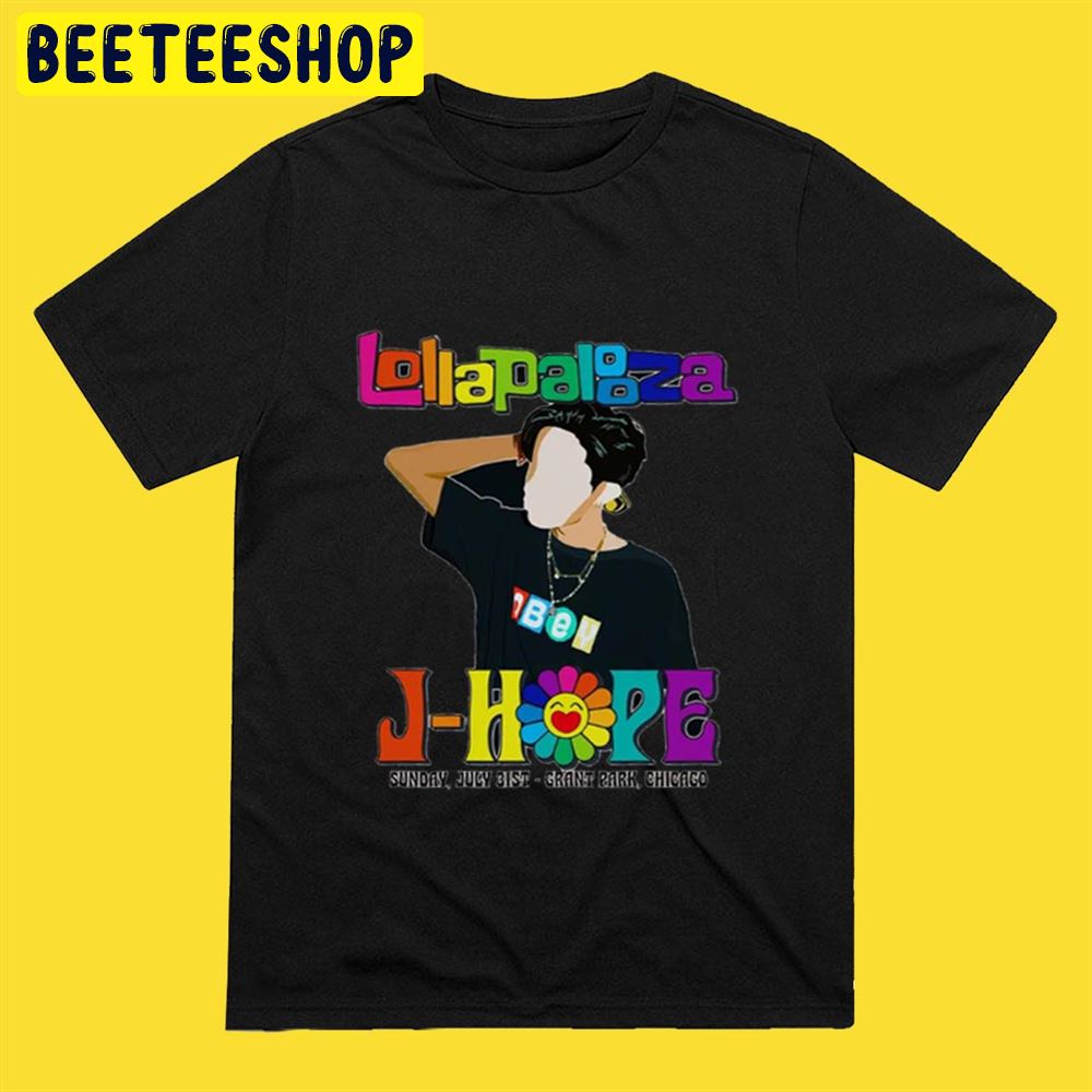 JHope At Lollapalooza Art For Fan Unisex T-Shirt JHope At Lollapalooza Art For Fan Unisex T-Shirt
