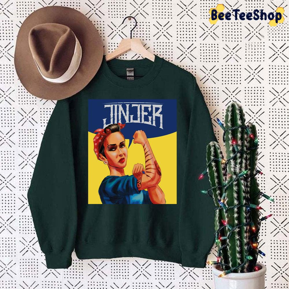 Jinjer Fight Graphic Unisex Sweatshirt Jinjer Fight Graphic Unisex Sweatshirt
