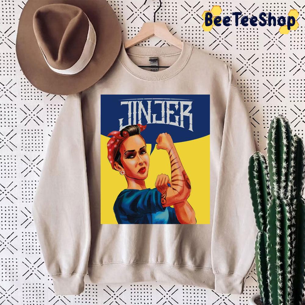 Jinjer Fight Graphic Unisex Sweatshirt Jinjer Fight Graphic Unisex Sweatshirt
