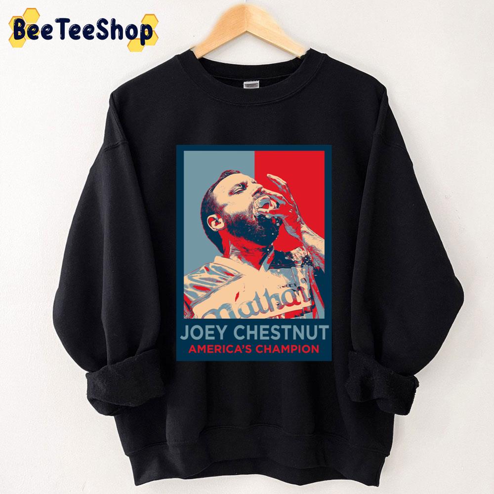Joey Chestnut America's Champion Unisex Sweatshirt Joey Chestnut America's Champion Unisex Sweatshirt