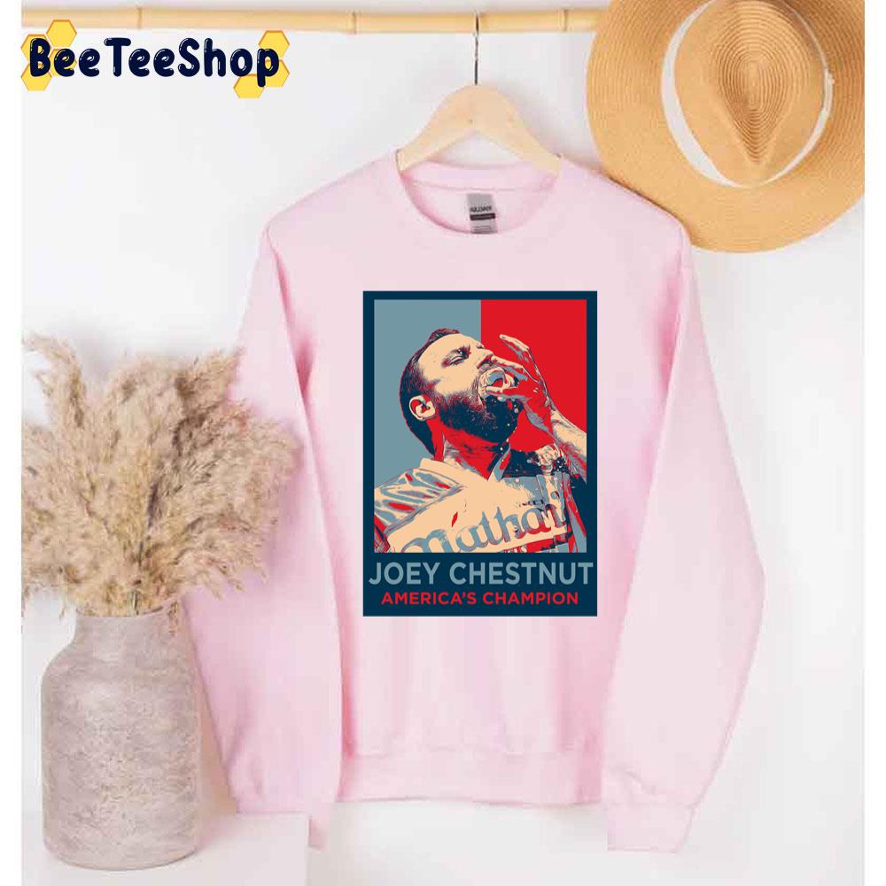 Joey Chestnut America's Champion Unisex Sweatshirt Joey Chestnut America's Champion Unisex Sweatshirt