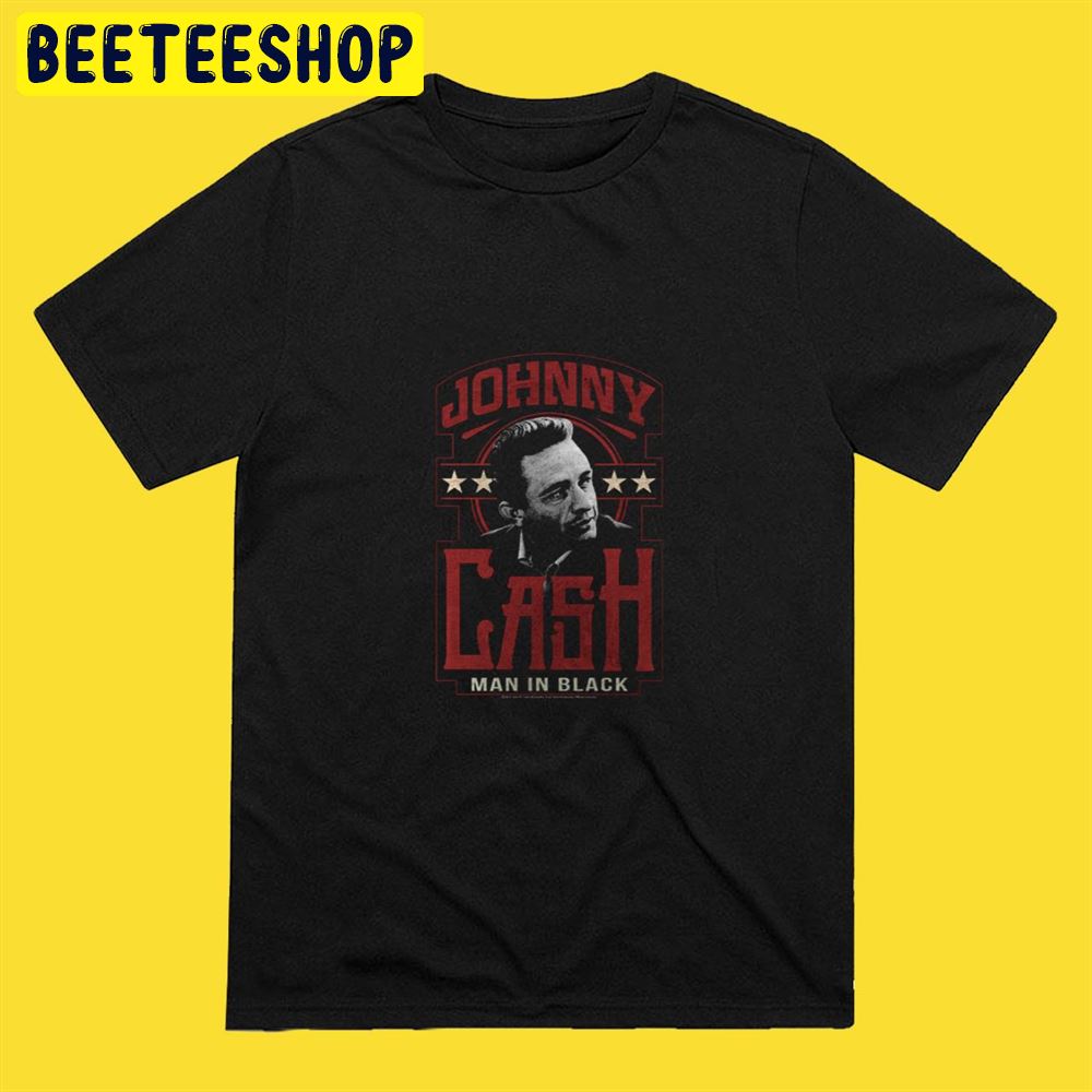 Johnny Cash Vintage Art Unisex T-Shirt Johnny Cash Vintage Art Unisex T-Shirt