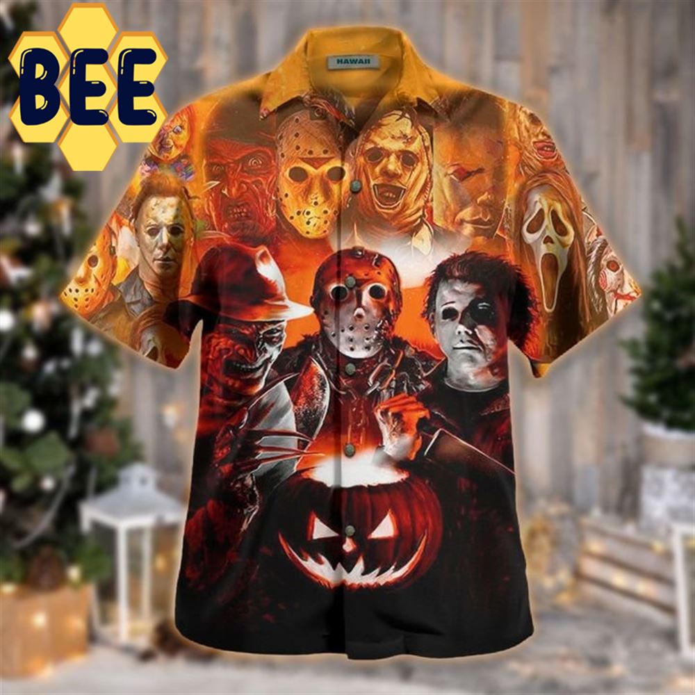 Join Us To Make Halloween Great Again Horror Characters Movie Hawaiian Shirt Join Us To Make Halloween Great Again Horror Characters Movie Hawaiian Shirt