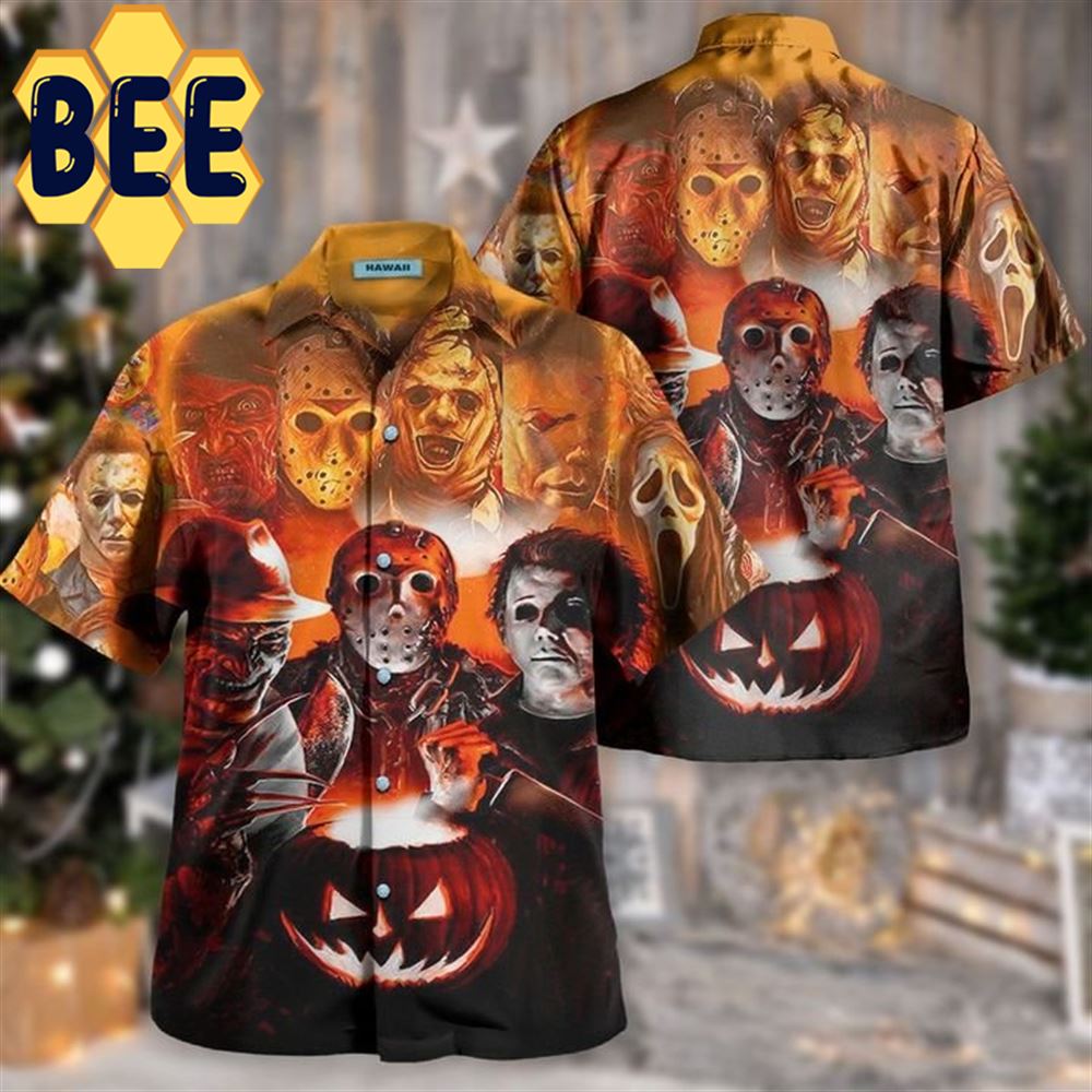 Join Us To Make Halloween Great Again Horror Characters Movie Hawaiian Shirt Join Us To Make Halloween Great Again Horror Characters Movie Hawaiian Shirt