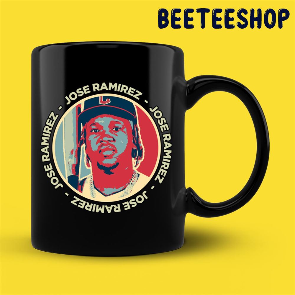 Jose Ramirez Cleveland Guardians MLB Mug Jose Ramirez Cleveland Guardians MLB Mug