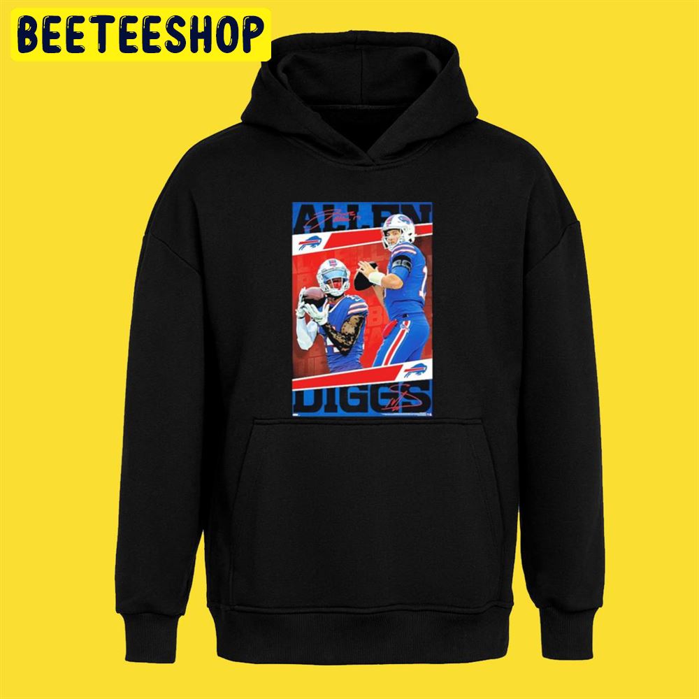 Josh Allen Stefon Diggs Buffalo Bills Unisex T-Shirt Josh Allen Stefon Diggs Buffalo Bills Unisex T-Shirt