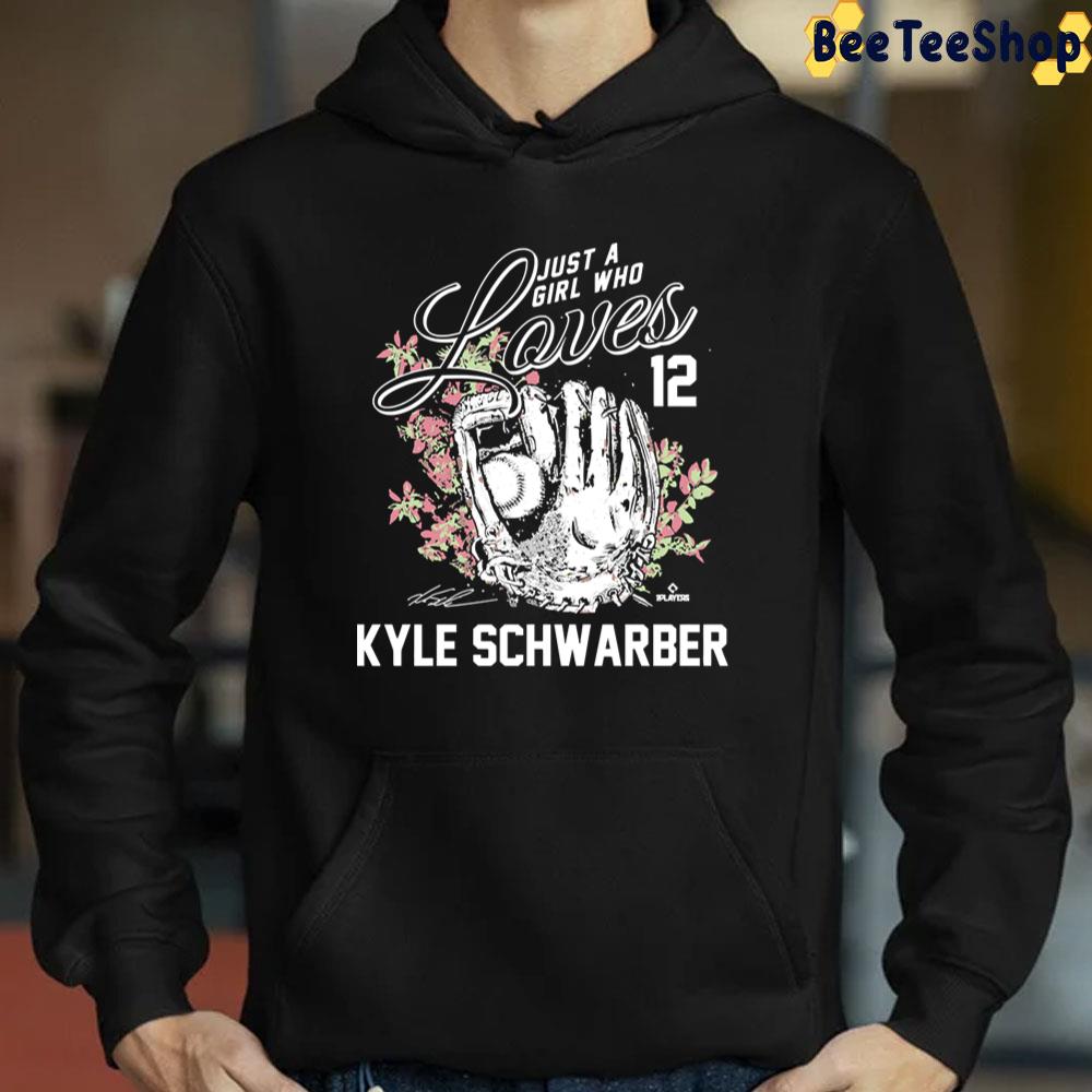 Just A Girl Who Loves Kyle Schwarber Baseball Unisex T-Shirt Just A Girl Who Loves Kyle Schwarber Baseball Unisex T-Shirt