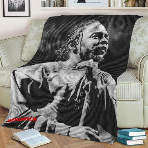 Kendrick Lamar Damn Fleece Blanket Throw Blanket Gift 1 Kendrick Lamar Damn Fleece Blanket Throw Blanket Gift 1