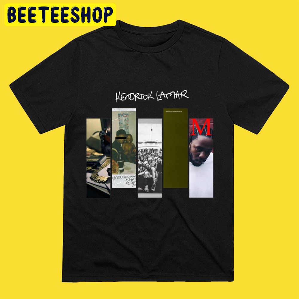 Kendrick Lamar Discography Art Unisex T-Shirt Kendrick Lamar Discography Art Unisex T-Shirt