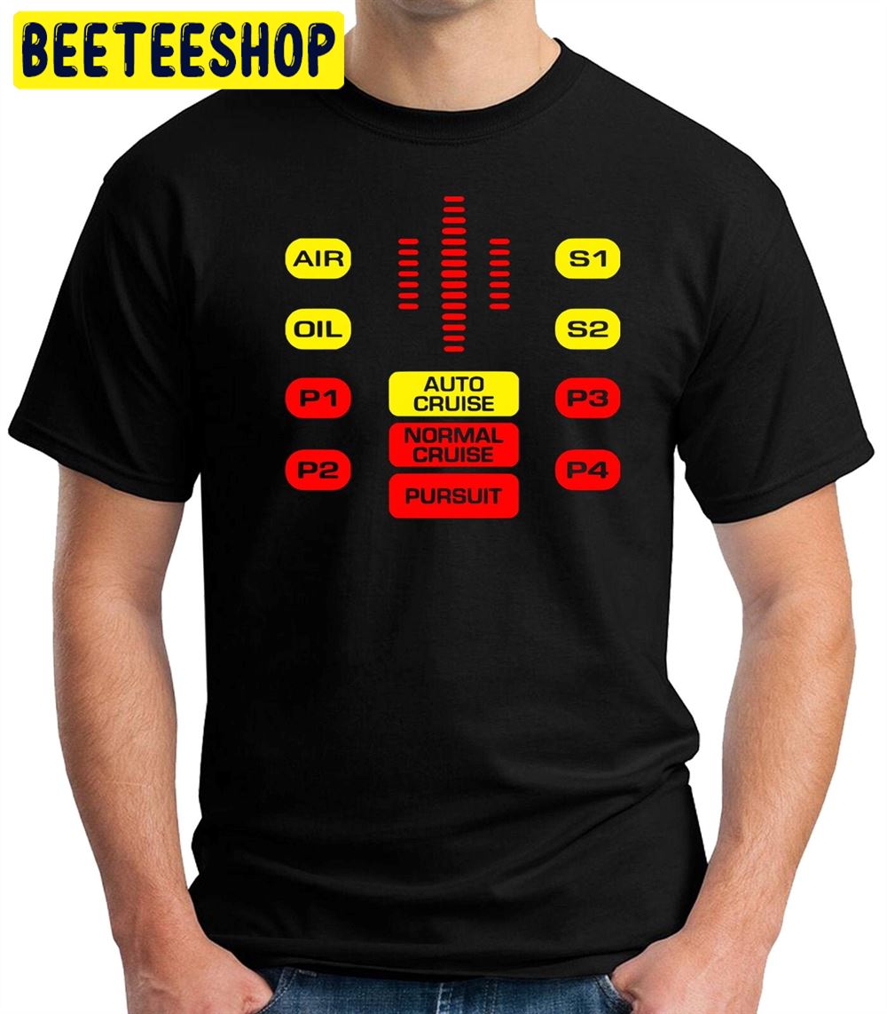 Knight Rider Control Panel Unisex T-Shirt Knight Rider Control Panel Unisex T-Shirt