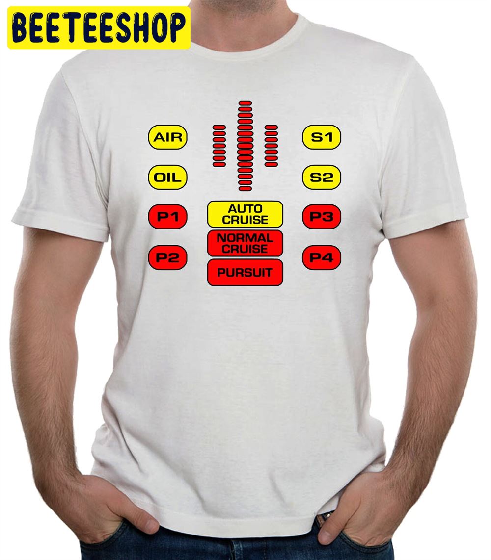 Knight Rider Control Panel Unisex T-Shirt Knight Rider Control Panel Unisex T-Shirt