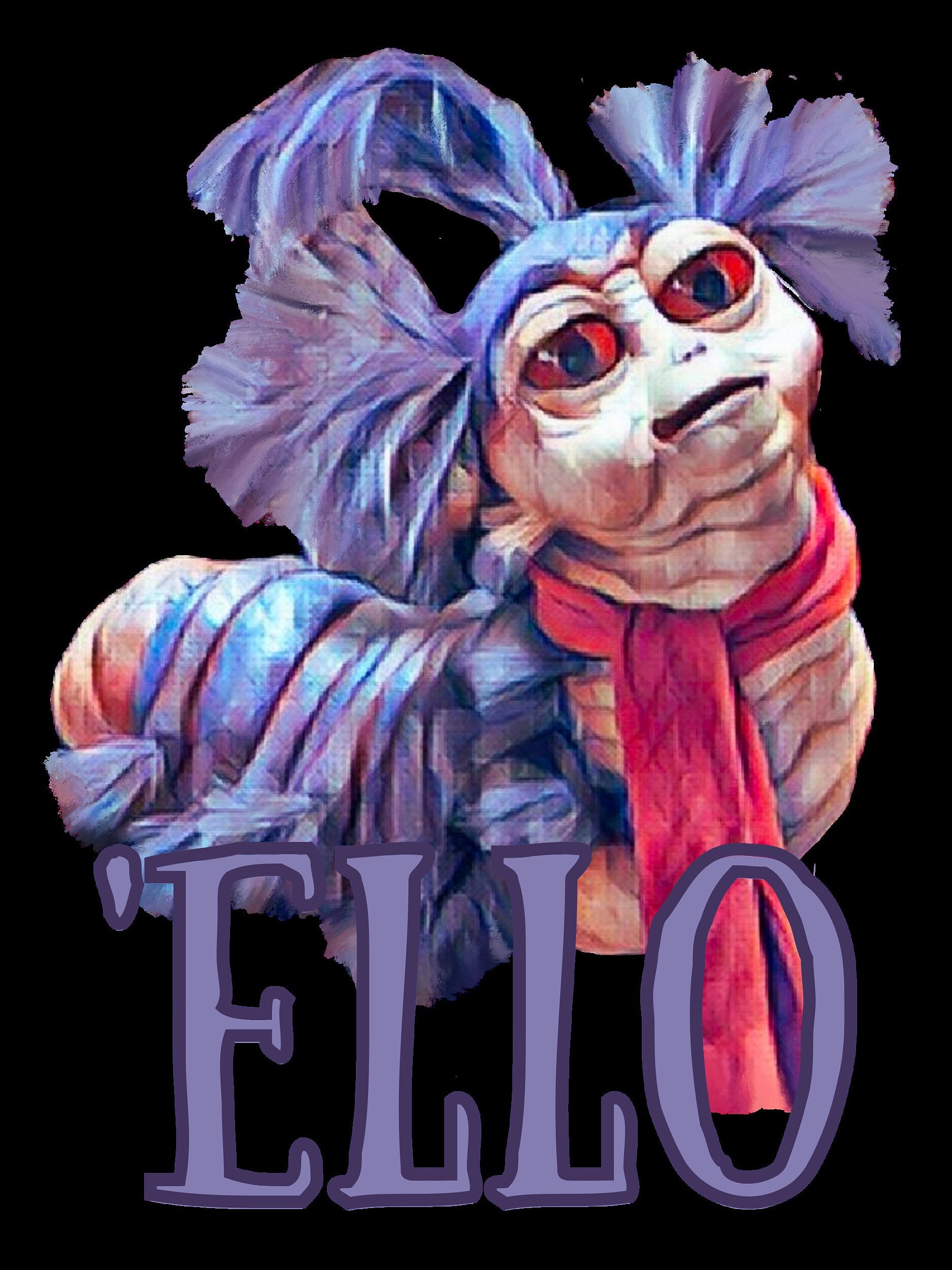Labyrinth Worm 'ello Halloween Unisex T-Shirt Labyrinth Worm 'ello Halloween Unisex T-Shirt