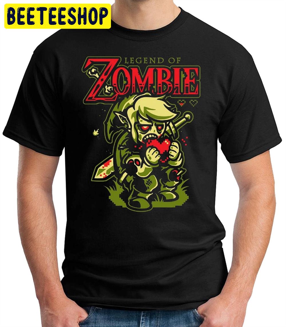 Legend Of Zombie Zelda Unisex T-Shirt Legend Of Zombie Zelda Unisex T-Shirt