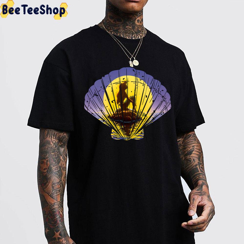 Little Mermaid In Shell Unisex T-Shirt Little Mermaid In Shell Unisex T-Shirt