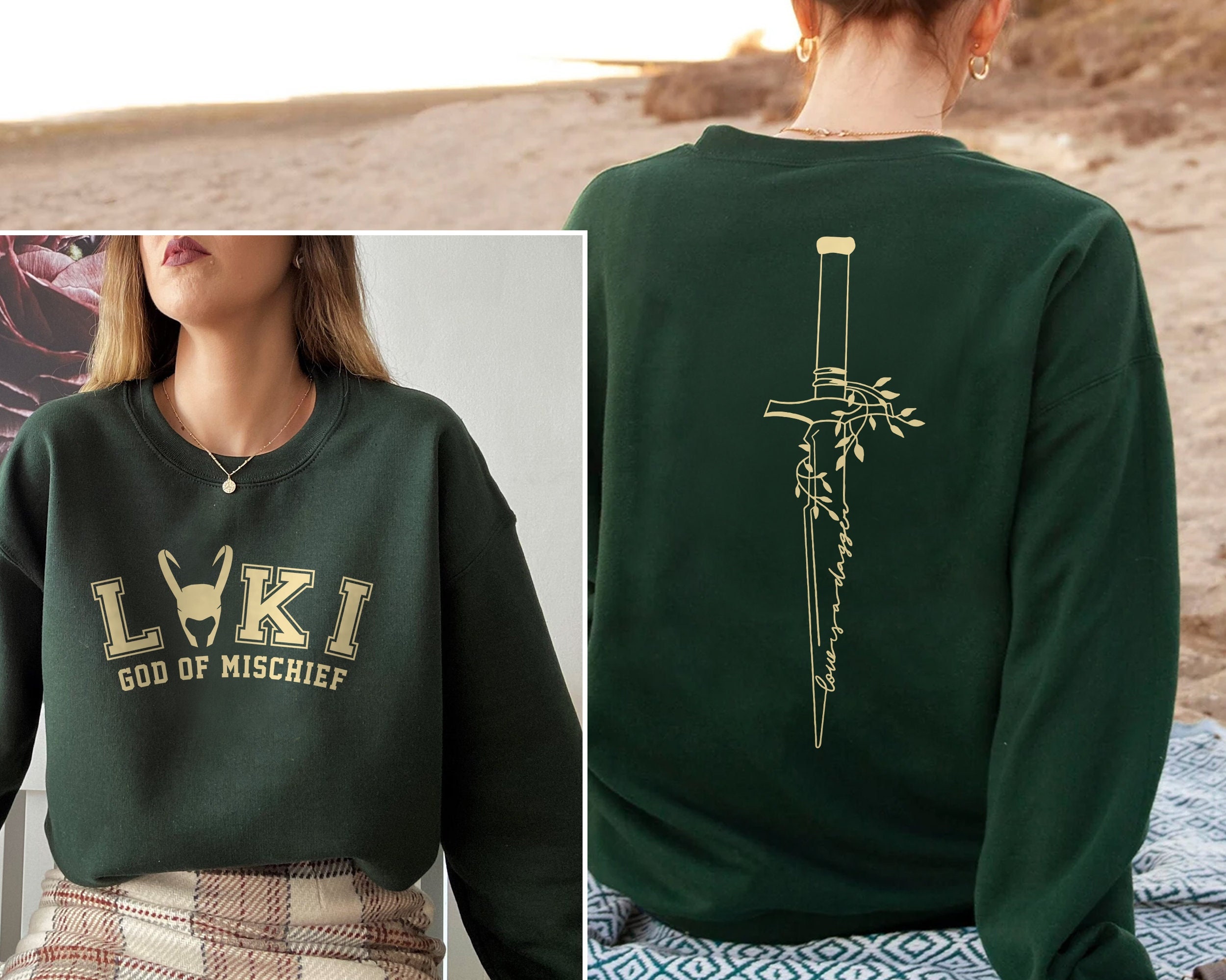 Loki Laufeyson Marvel Lover Unisex Sweatshirt Loki Laufeyson Marvel Lover Unisex Sweatshirt