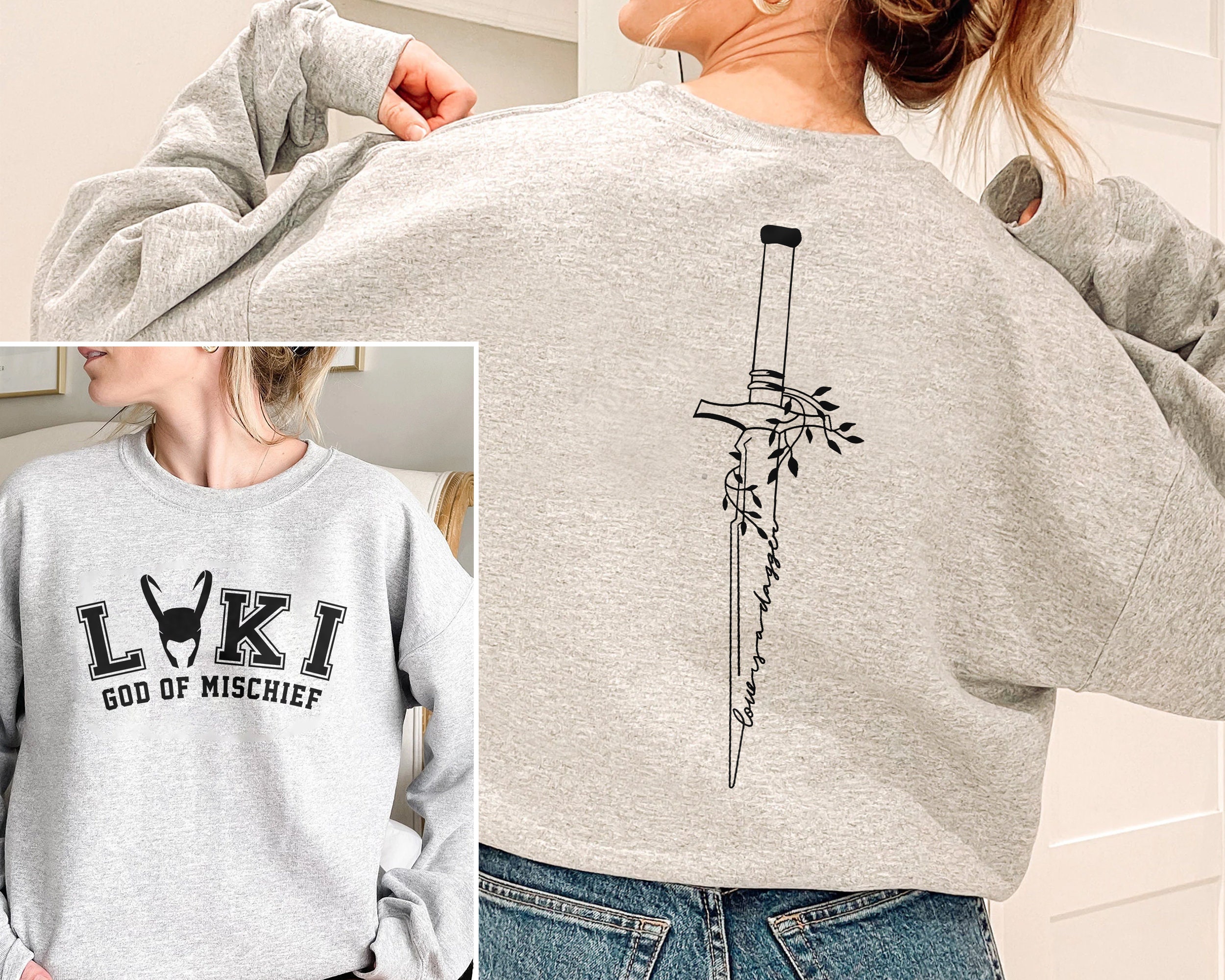 Loki Laufeyson Marvel Lover Unisex Sweatshirt Loki Laufeyson Marvel Lover Unisex Sweatshirt