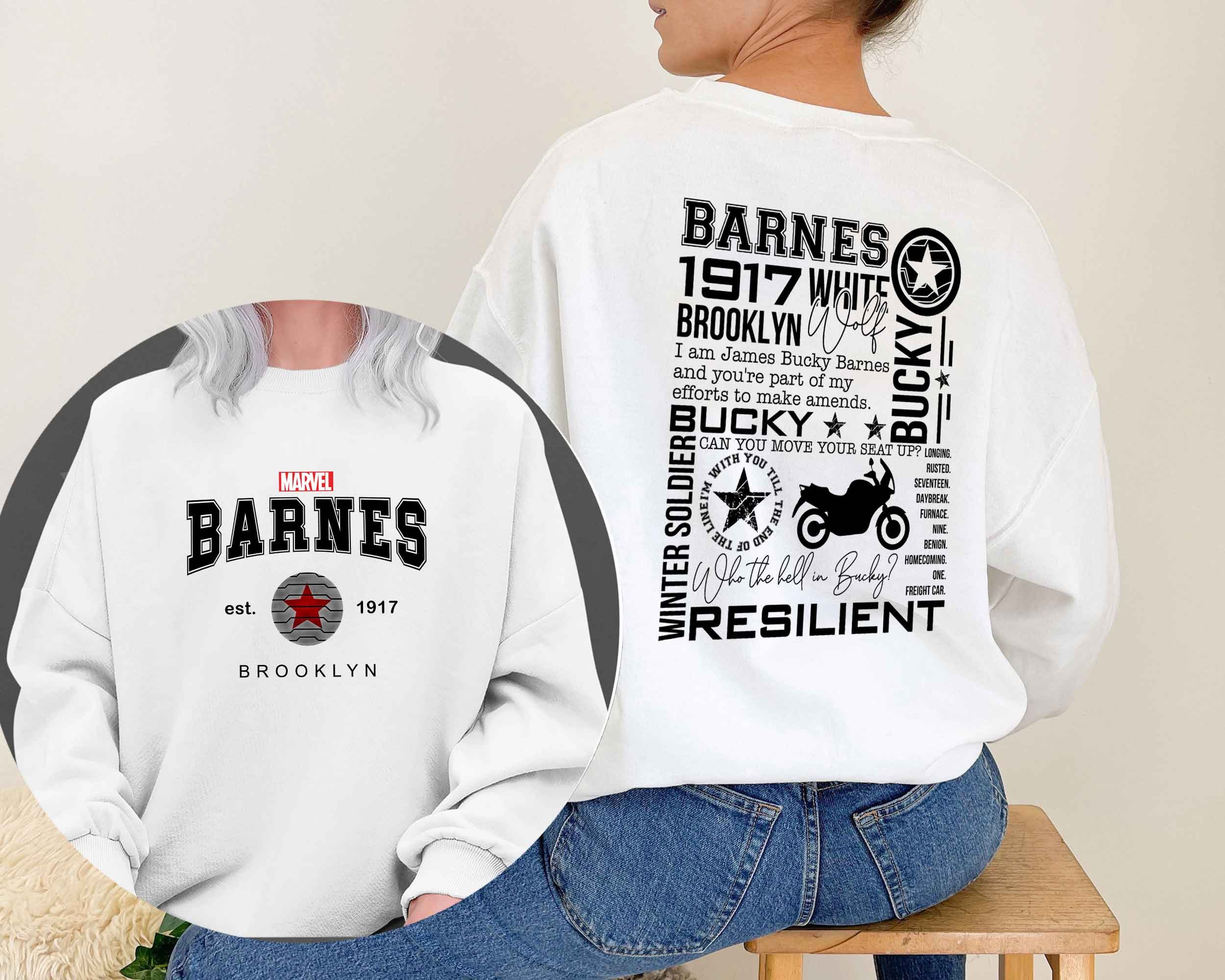 Marvel Barnes Brooklyn Est 1917 Unisex Sweatshirt Marvel Barnes Brooklyn Est 1917 Unisex Sweatshirt