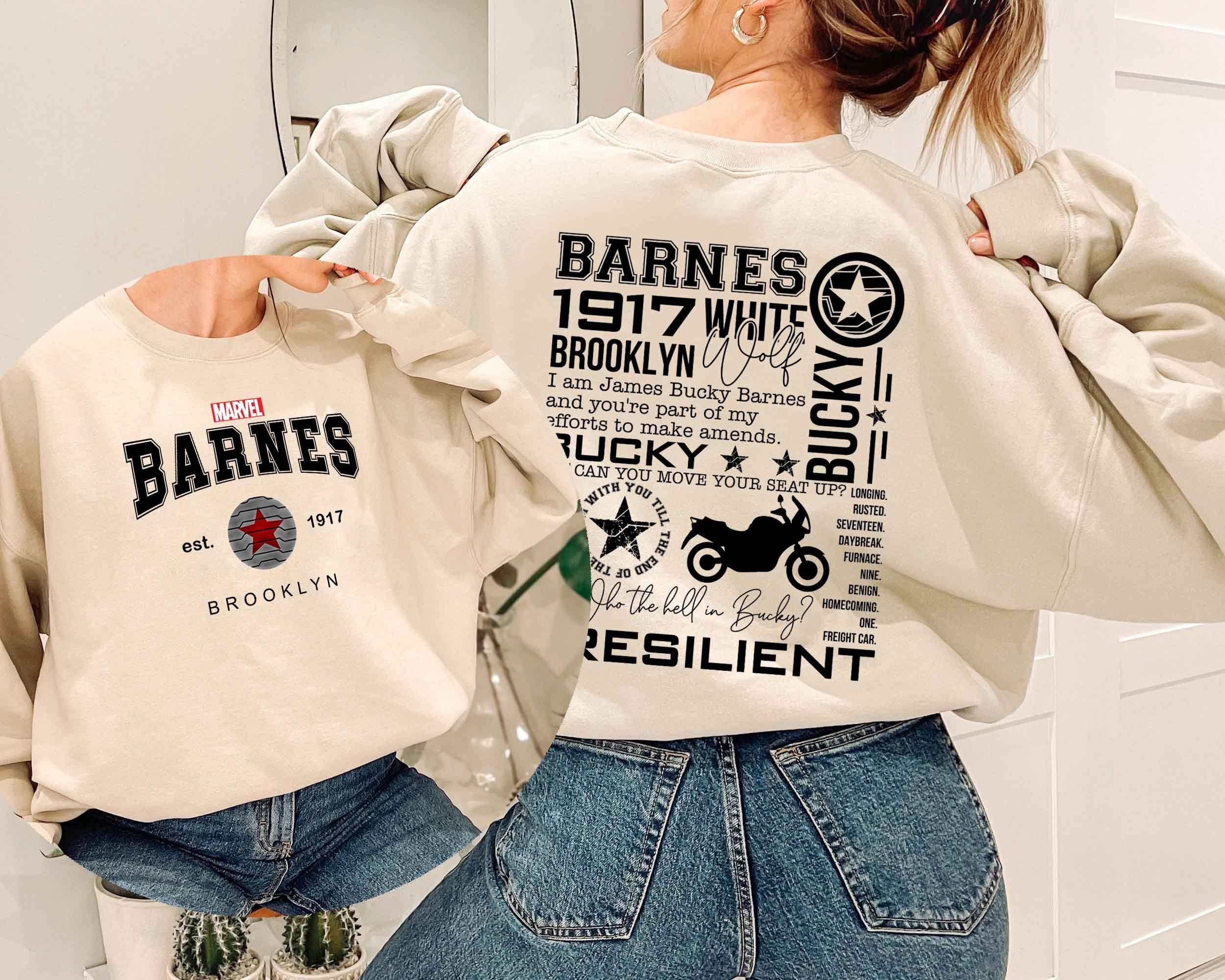 Marvel Barnes Brooklyn Est 1917 Unisex Sweatshirt Marvel Barnes Brooklyn Est 1917 Unisex Sweatshirt