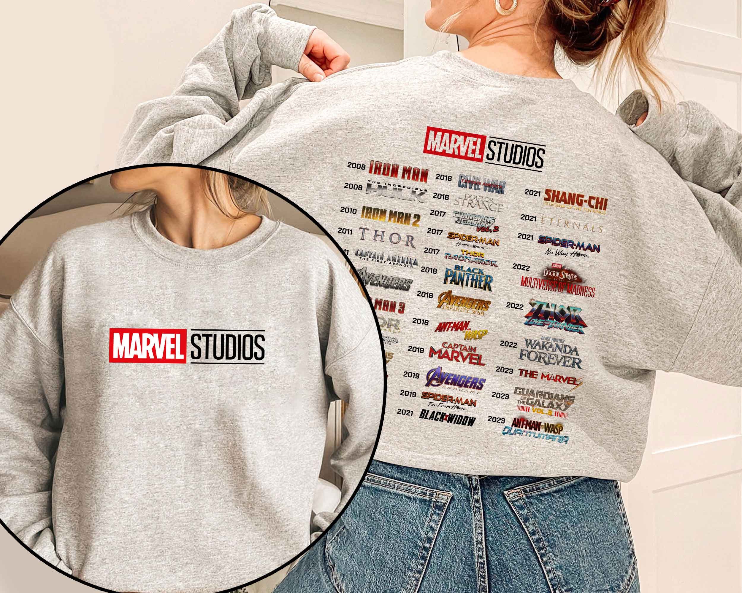 Marvel Studios All Films Unisex Sweatshirt Marvel Studios All Films Unisex Sweatshirt