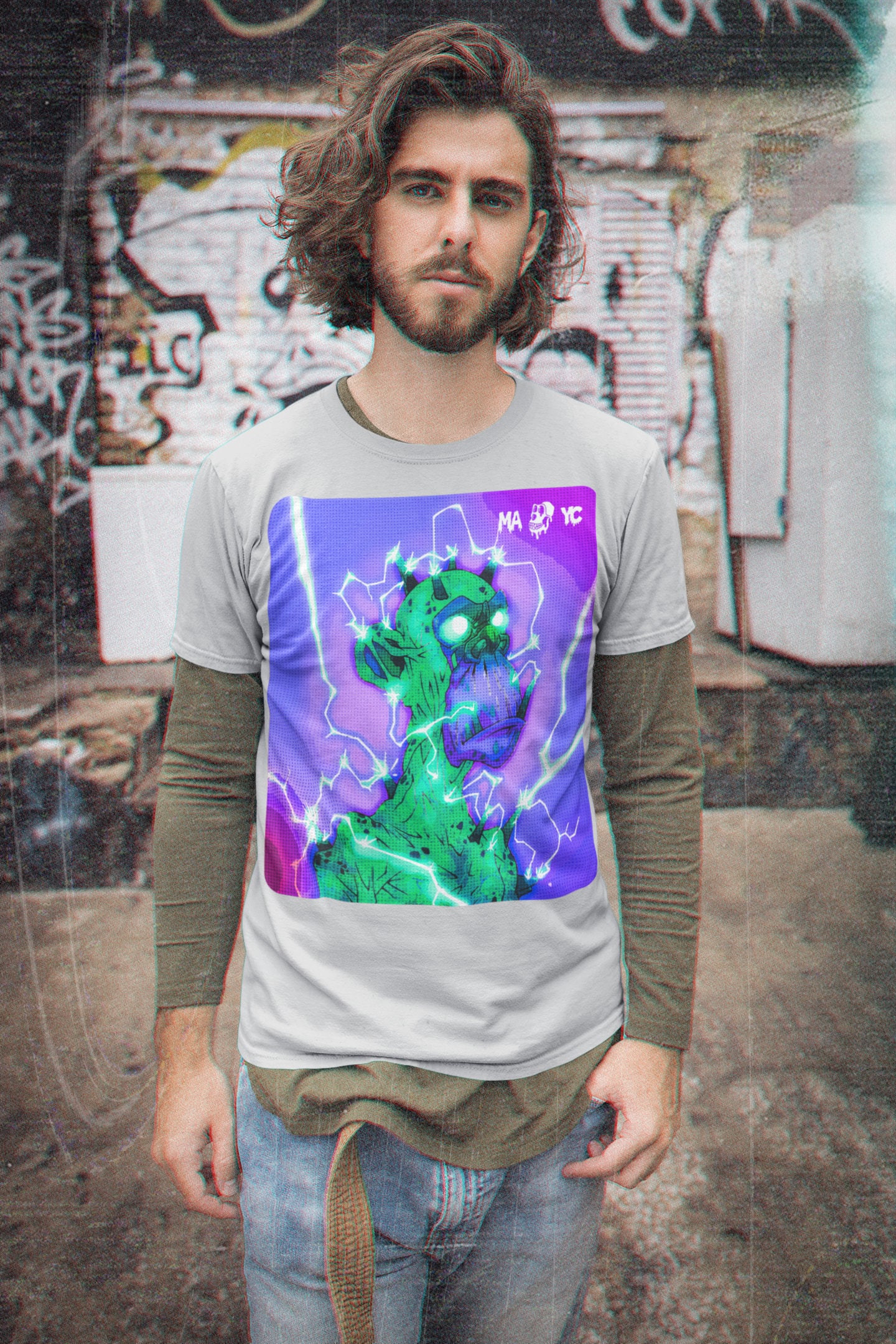 Mayc Mutant Ape Inspired Nft Fan Halloween Unisex T-Shirt Mayc Mutant Ape Inspired Nft Fan Halloween Unisex T-Shirt