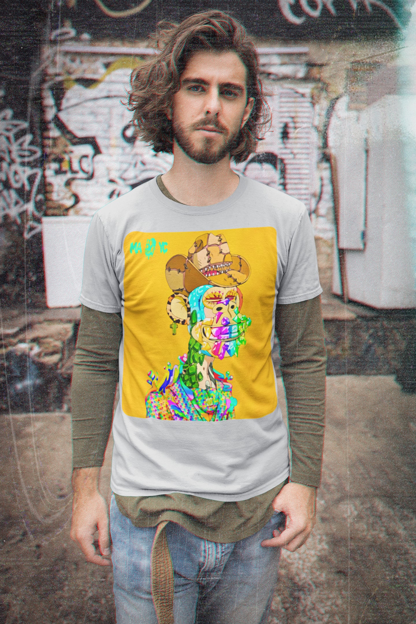 Mayc Mutant Ape Yacht Club Nft Fan Halloween Unisex T-Shirt Mayc Mutant Ape Yacht Club Nft Fan Halloween Unisex T-Shirt